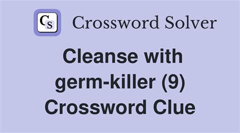 cleanse crossword clue